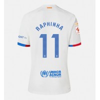 Camiseta Barcelona Raphinha Belloli #11 Segunda Equipación Replica 2023-24 mangas cortas